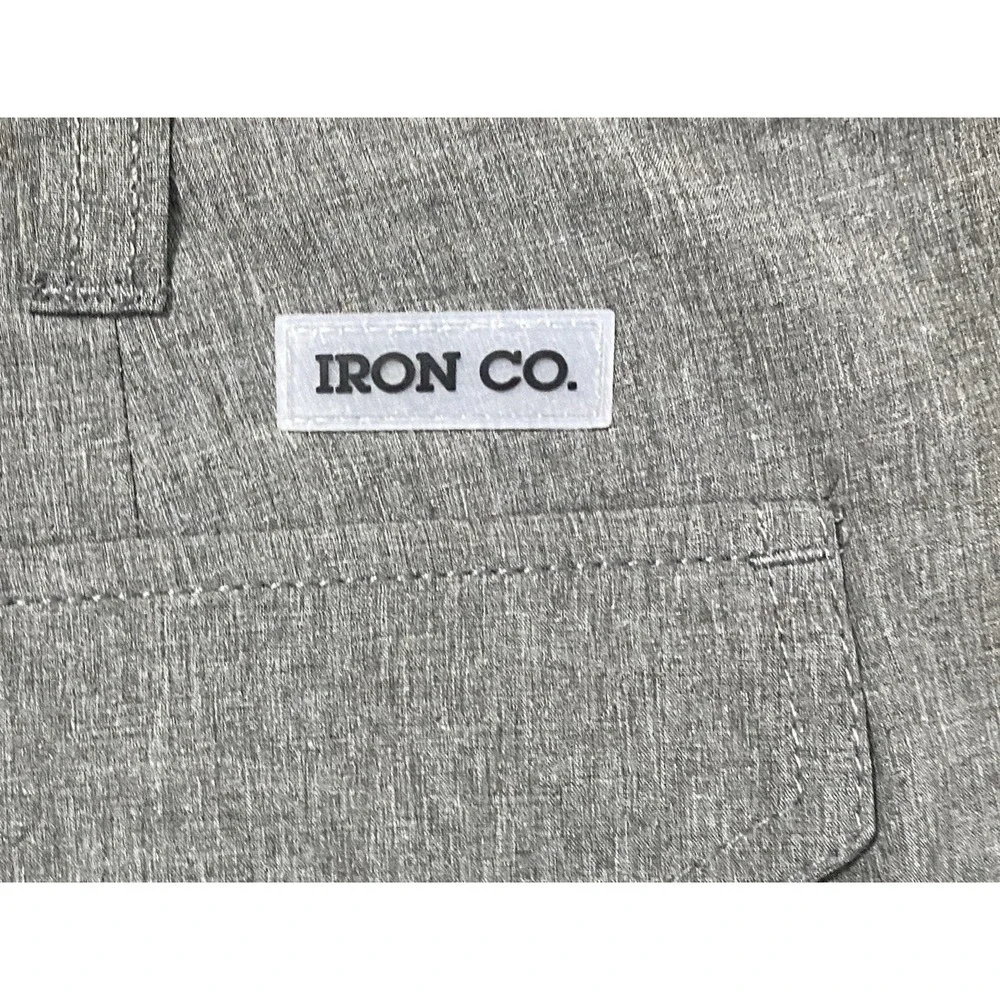 Men's Lighweight Performance Cargo Shorts Gray Preppy Golf Resort Wear Size‎ 38
